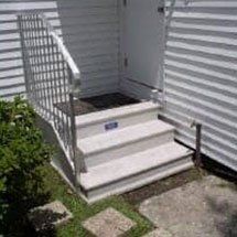 Concrete Steps And Metal Railings — Ruskin FL — Tampa Crosstie and Landscape Supply, Inc Concrete Steps And Metal Railings — Ruskin FL — Tampa Crosstie and Landscape Supply, Inc