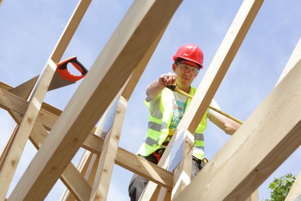 costruzione di una copertura lignea