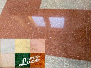 pulizia di pavimenti in granito