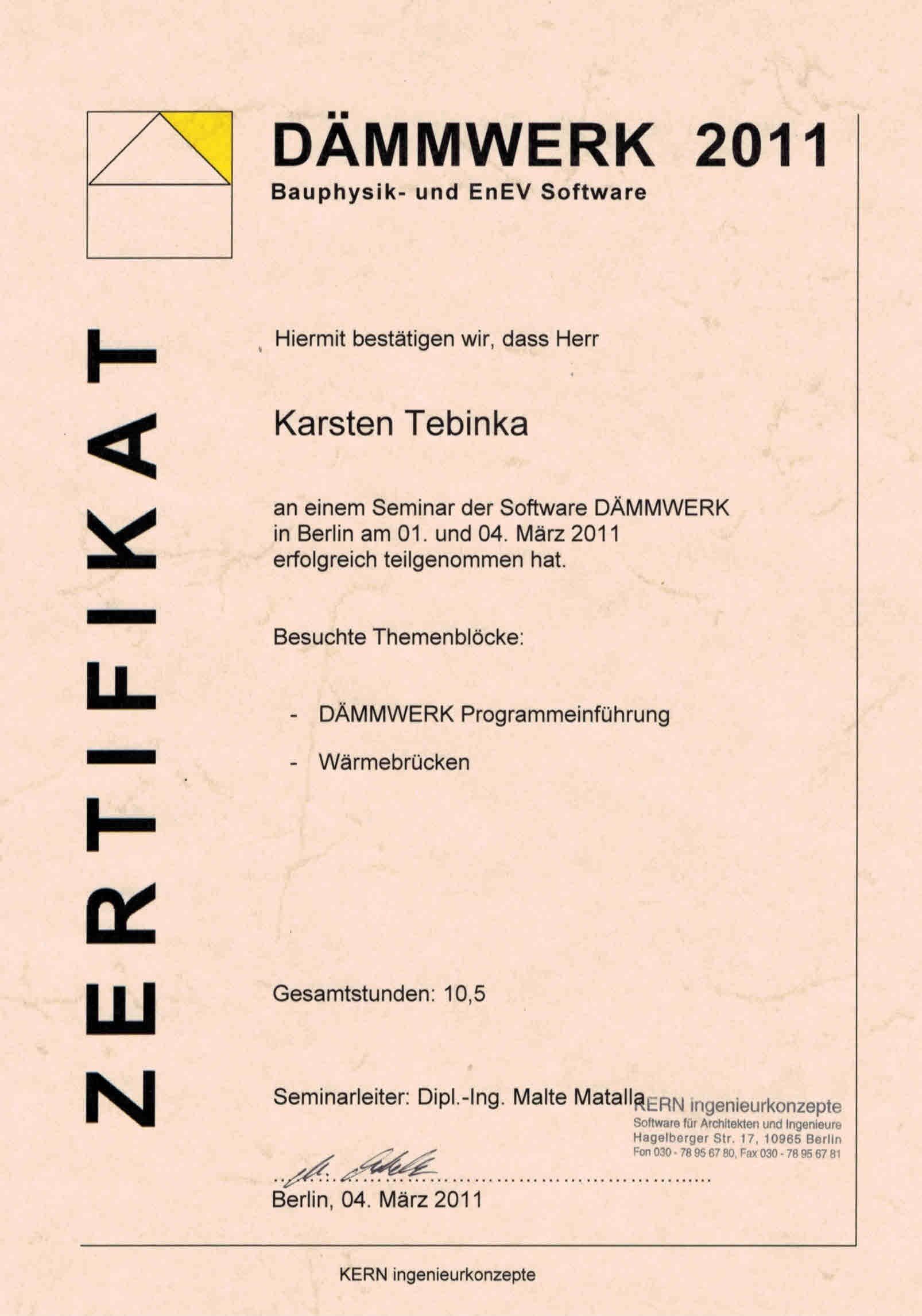 Ein Zertifikat mit der Aufschrift „Zertifikat“