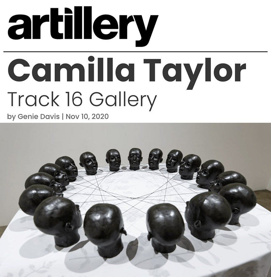 A poster for artillery camilla taylor track 16 gallery