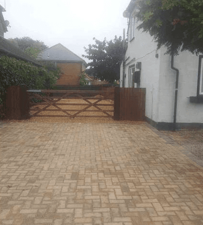 driveway & gate