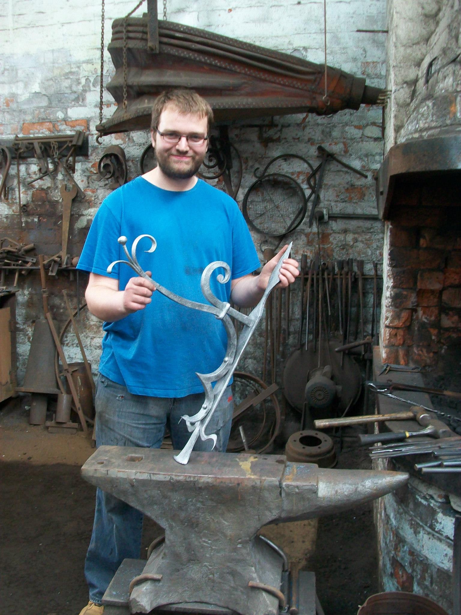 I have a city and guilds in welding and have done some steel work before but just fabrication