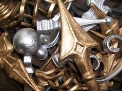 iron rod gate for a security gate