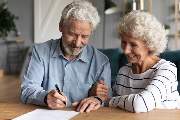 Happy Older Family Couple — Old Bridge, NJ — Edward Testino, Attorney at Law