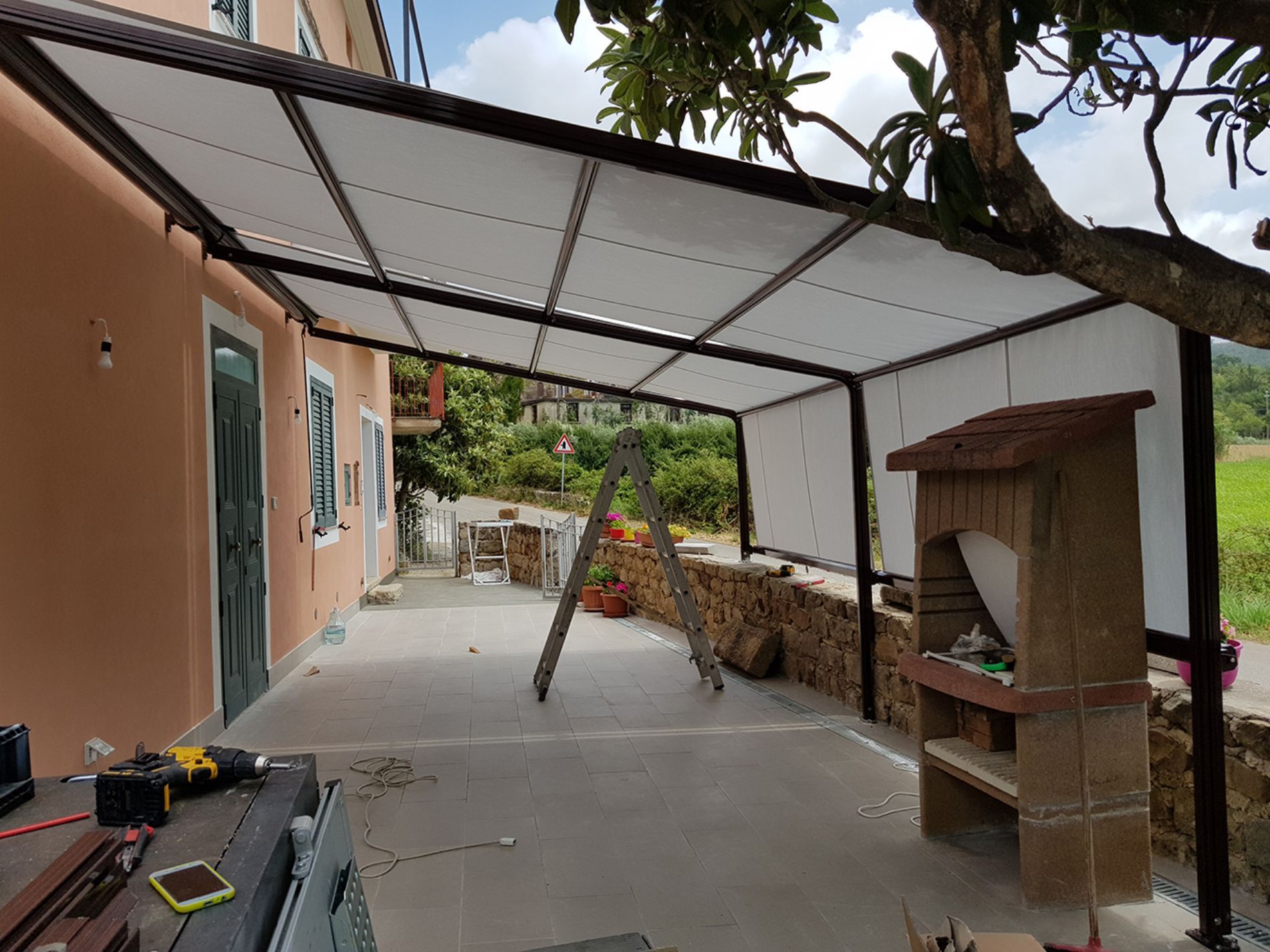 Tende da sole per esterni a gazebo
