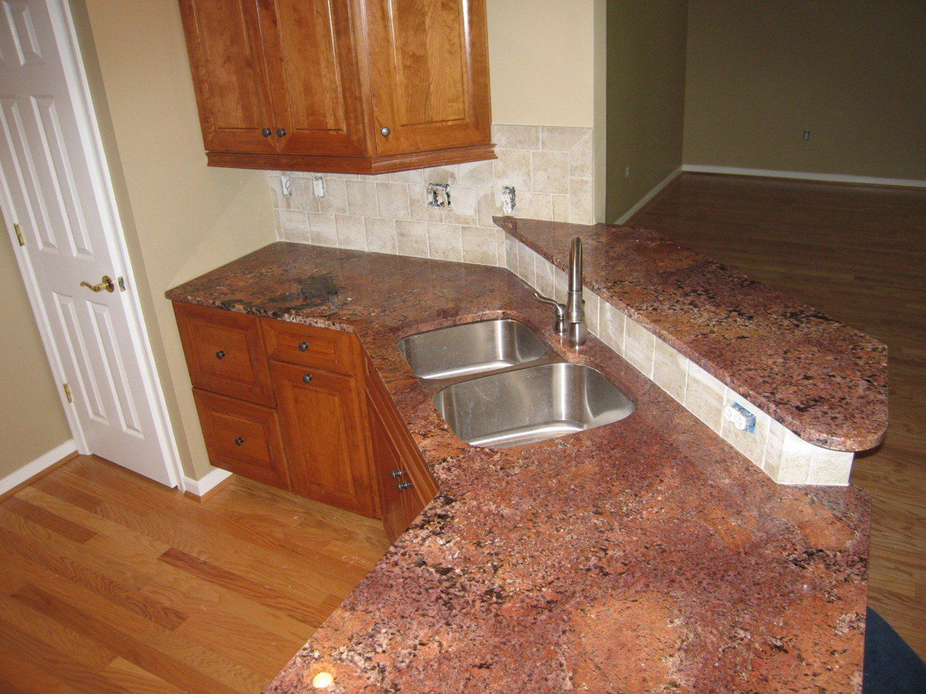 Countertop with double sink — Powhatan, VA — Commonwealth Countertops