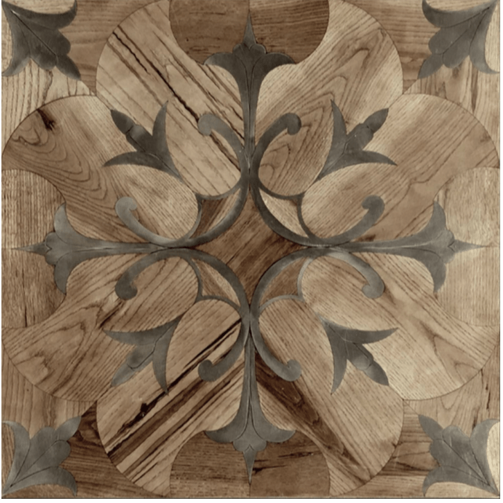INTARSI: CHAMBORD NATURALE ACCIAIO