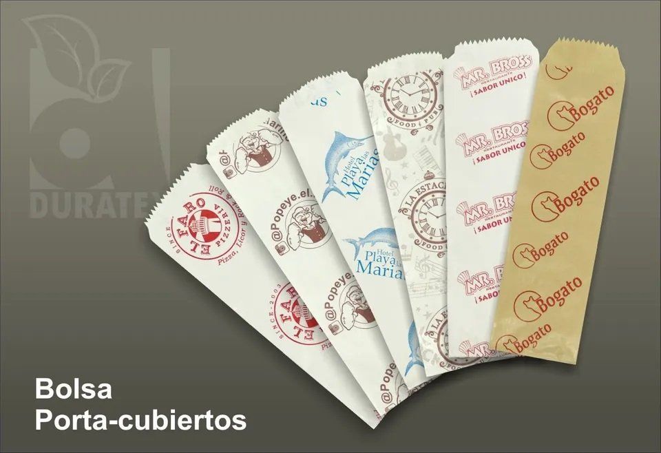 Porta-cubiertos institucional