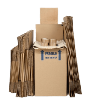 Photo Of Boxes, Paper and tape Packaging Supplies