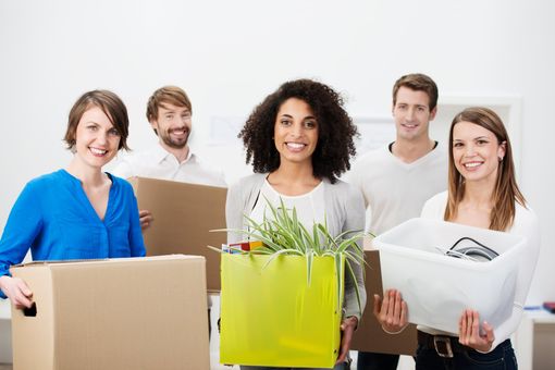 Photo of Staff Moving Office Office Removal