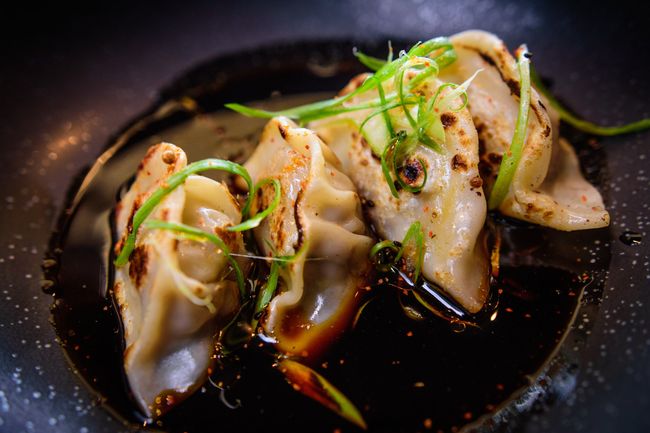 Fresh Green Salad — East Greenbush, NY — Soho Asian Bistro Dumplings — East Greenbush, NY — Soho Asian Bistro