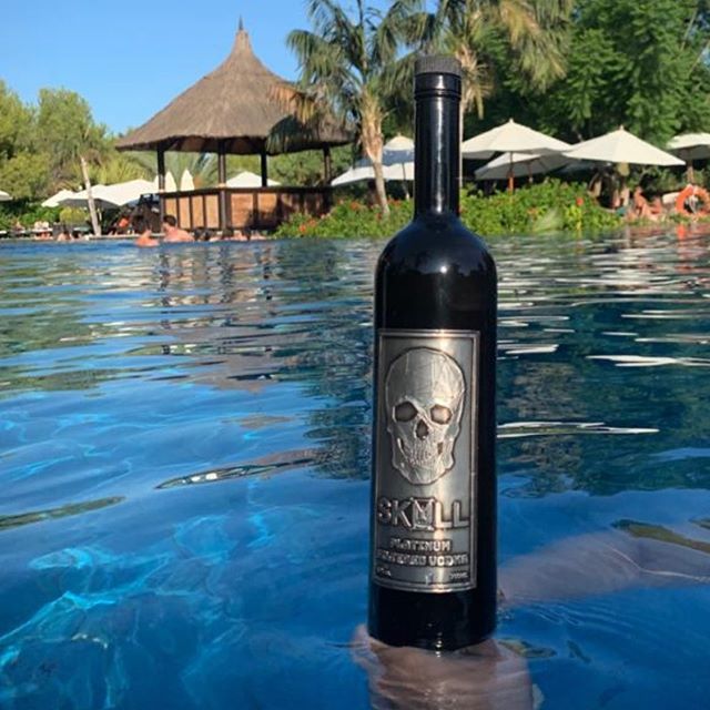 Relaxation theme with Skull X vodka