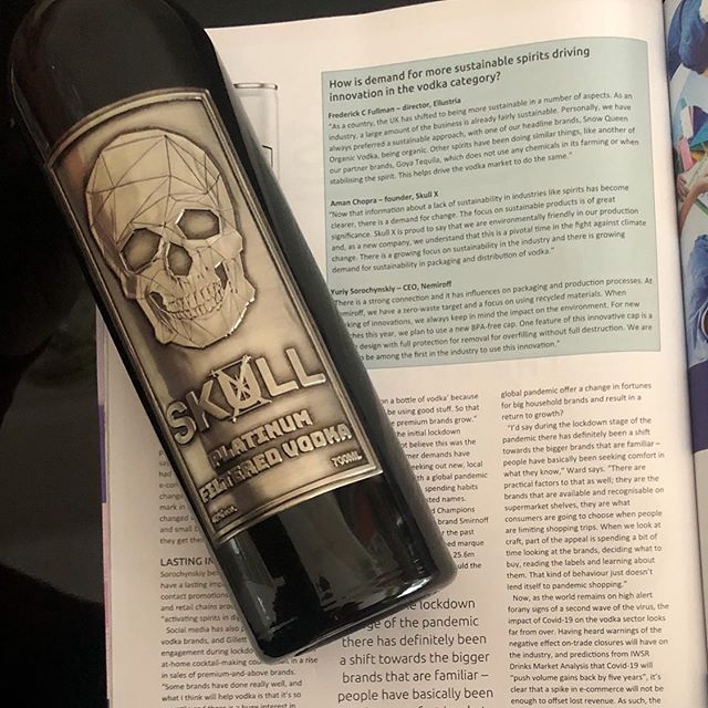 Sustainable vodka