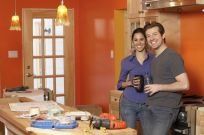 Kitchen in bright and refreshing colours