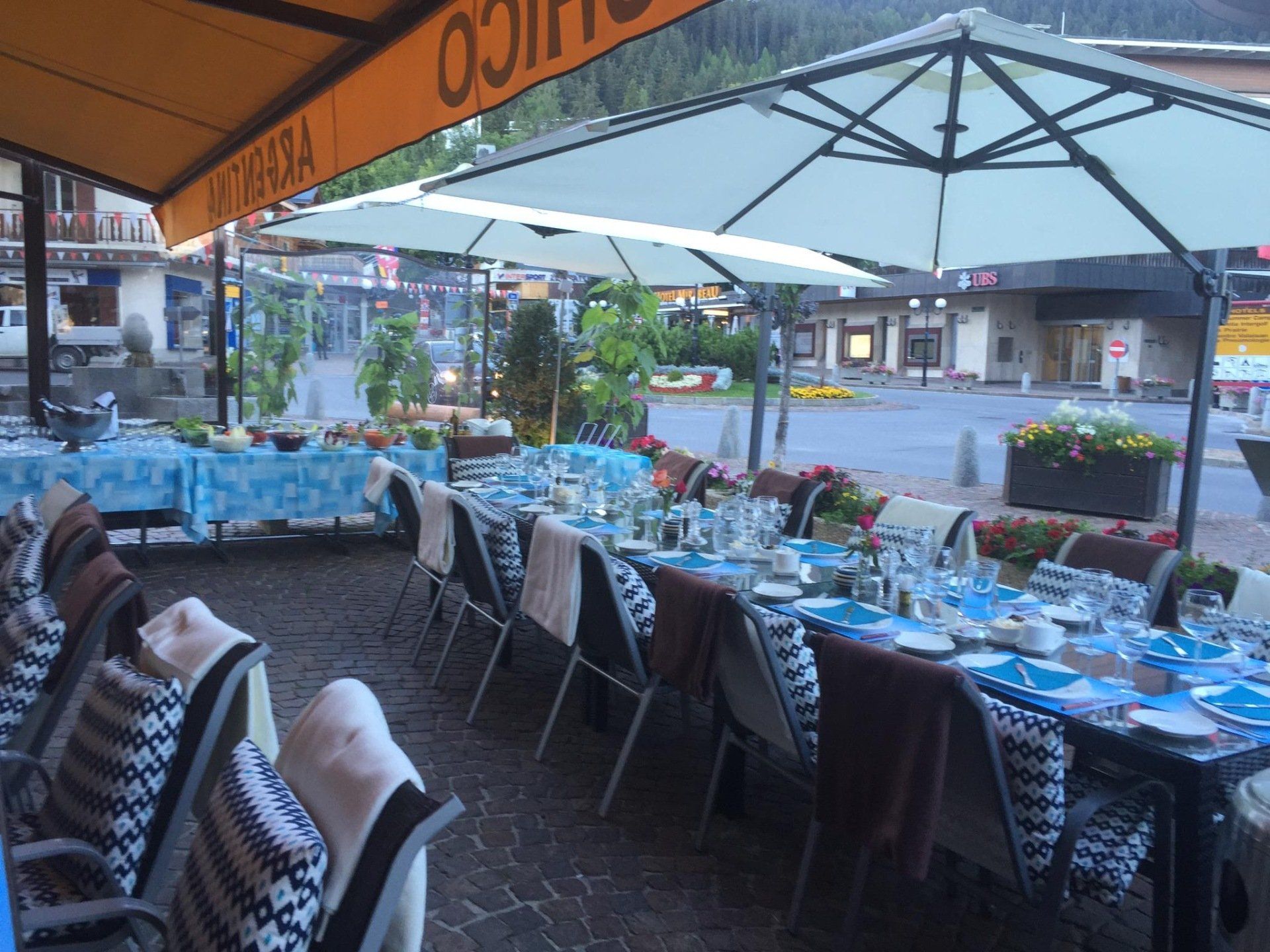 Terrasse restaurant Chez Chico
