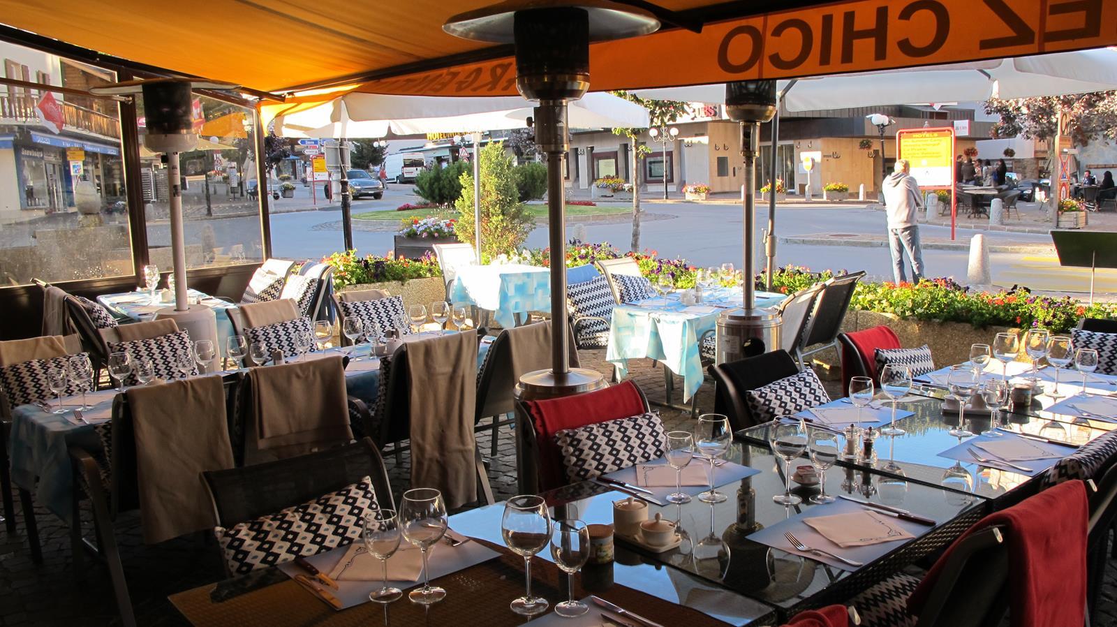 Terrasse restaurant Chez Chico