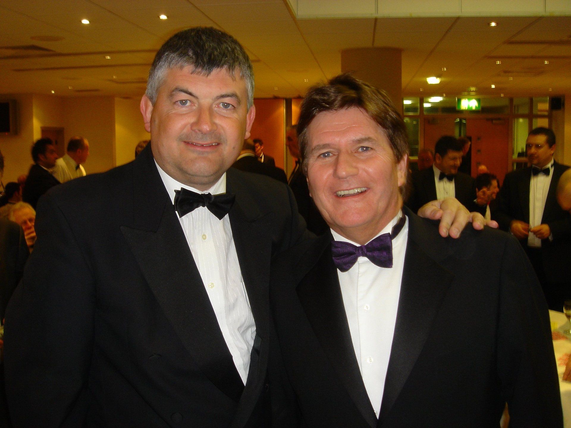 Snooker Champion John Parrott, MBE at Wolverhampton Wanderers' Molineux stadium, 2008