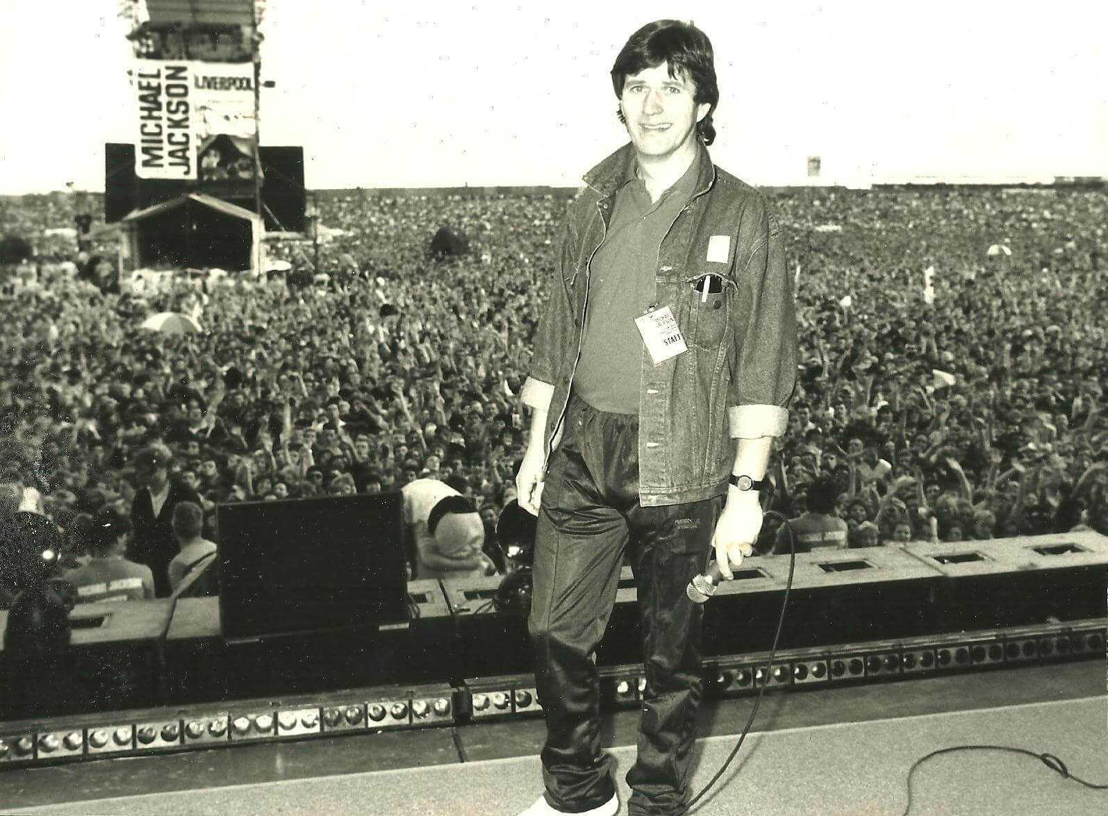 Hosting Michael Jackson's record-breaking Aintree concert, with over 125,000 in the audience, 1988