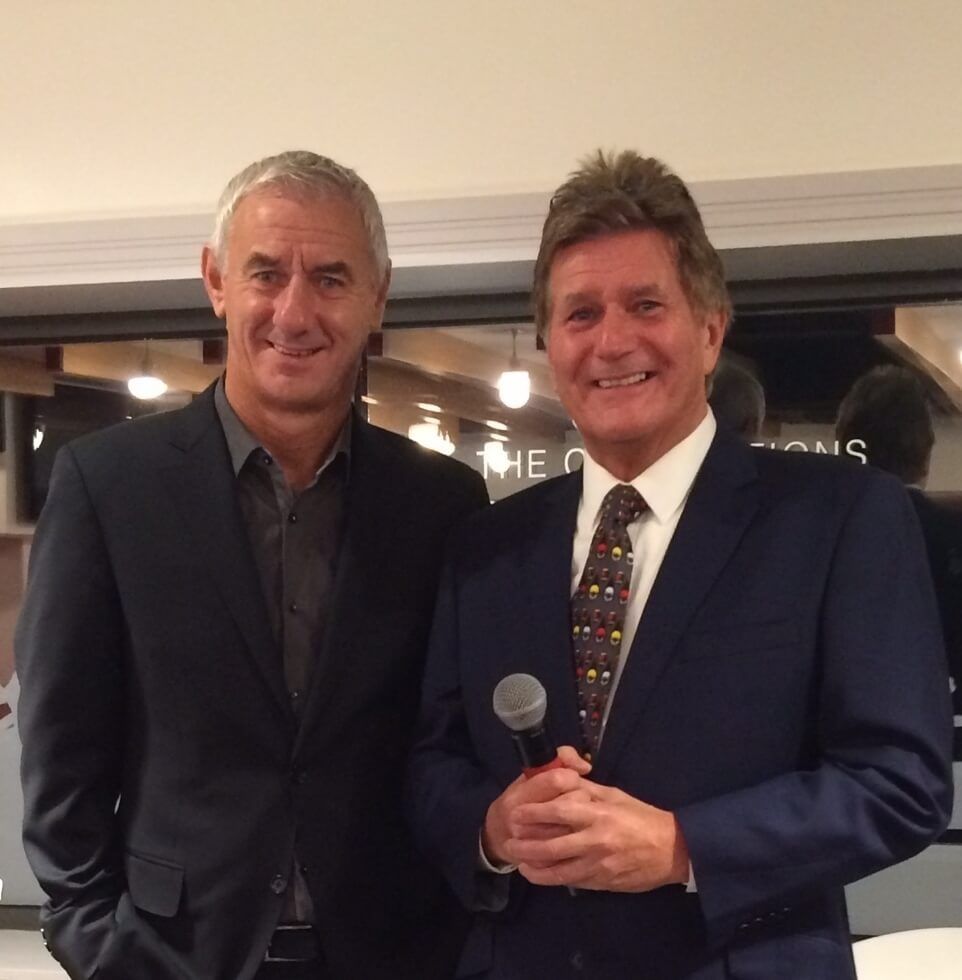 Ian Rush, MBE at Anfield, Liverpool, 2015