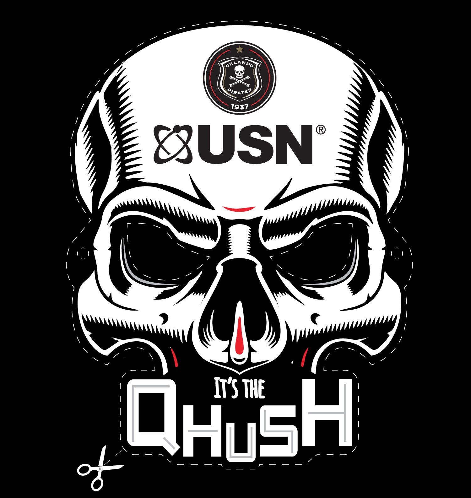 LKDA USN Qhush Orlando Pirates Mask