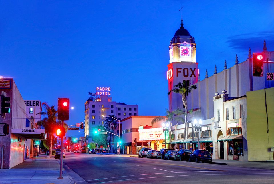 Downtown Bakersfield, California