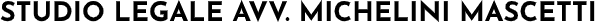 STUDIO LEGALE AVV. MICHELINI MASCETTI-LOGO