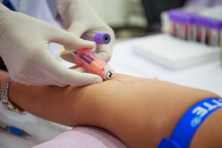 prelievo del sangue