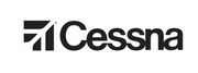 A black and white logo for cessna on a white background.