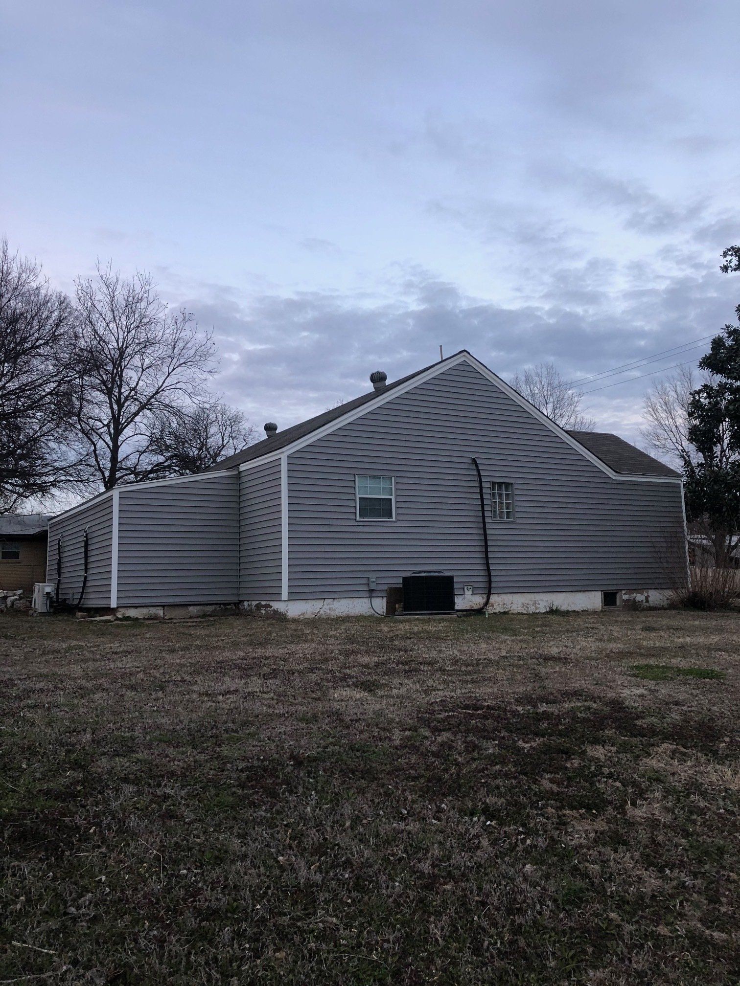 gray house