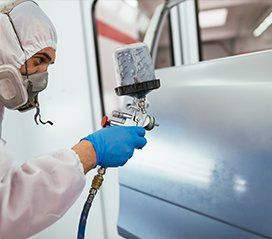 VEHICLE SPRAY PAINTING