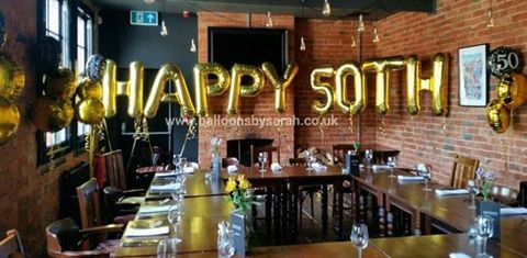 Large foil letter & number balloons Large foil letter & number balloons