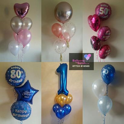 Balloon bouquets & clusters Balloon bouquets & clusters