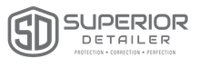A logo for a company called superior detailer.