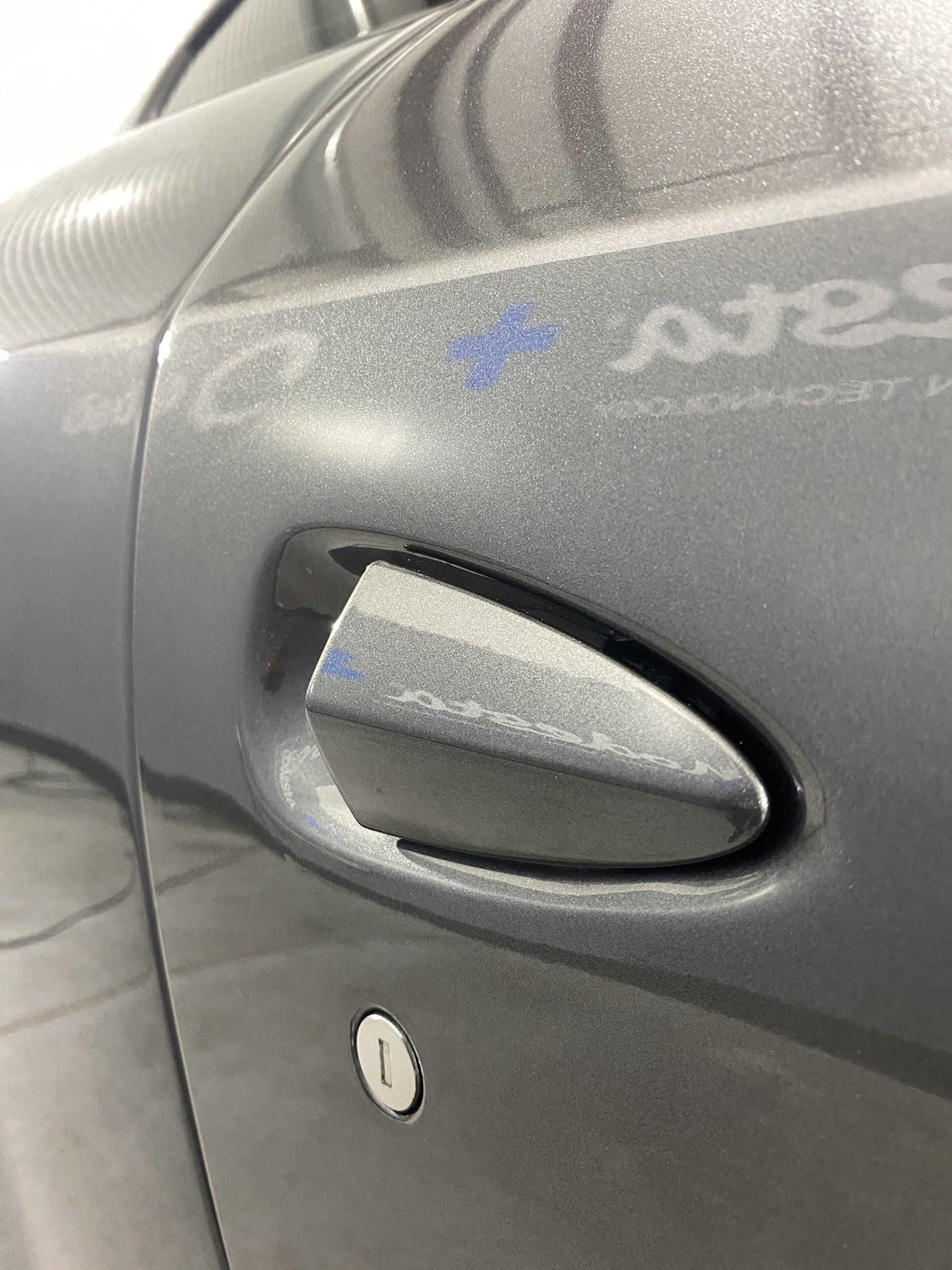 handles and door cups paint protection film