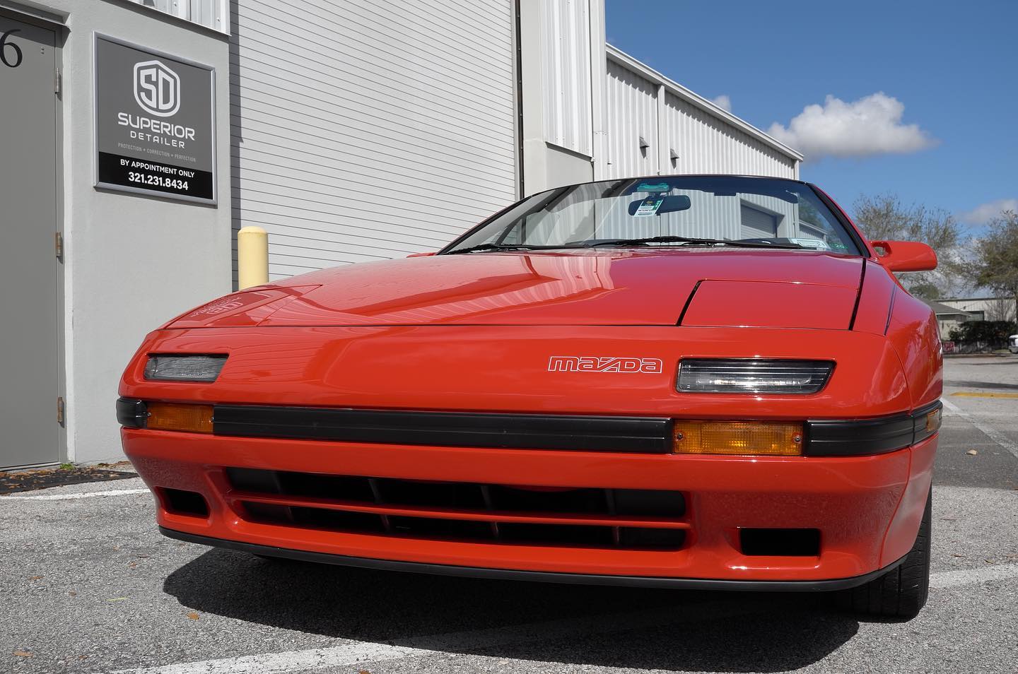 Mazda RX7 Clear Bra PPF Install Orlando