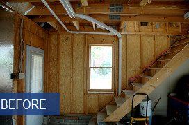Air Barrier Systems — Before Room Insulation in Shermans Dale, PA Air Barrier Systems — Before Room Insulation in Shermans Dale, PA