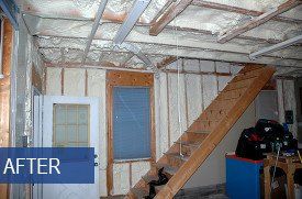 Basement Wall Insulation — After Room Insulation in Shermans Dale, PA Basement Wall Insulation — After Room Insulation in Shermans Dale, PA