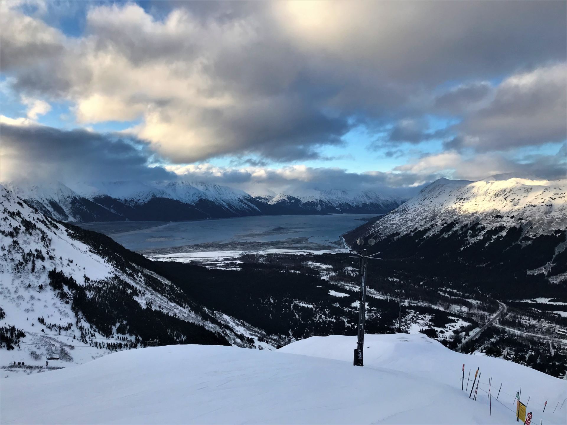 Alyeska Resort mountain near Anchorage Alaska