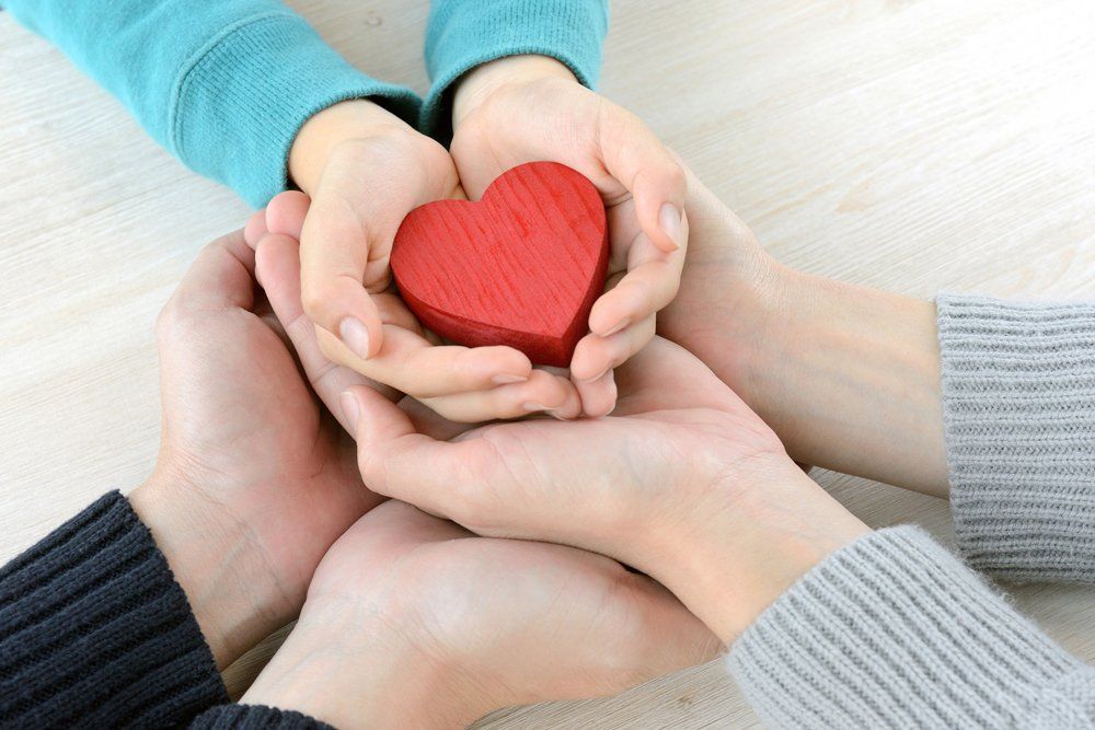 Family Law — Hands of a Family with Red Heart in Luzerne County, PA Family Law — Hands of a Family with Red Heart in Luzerne County, PA