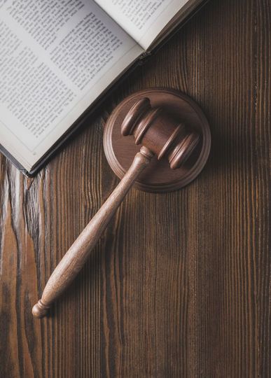 Law Office — Juridical Book with Gavel in Luzerne County, PA