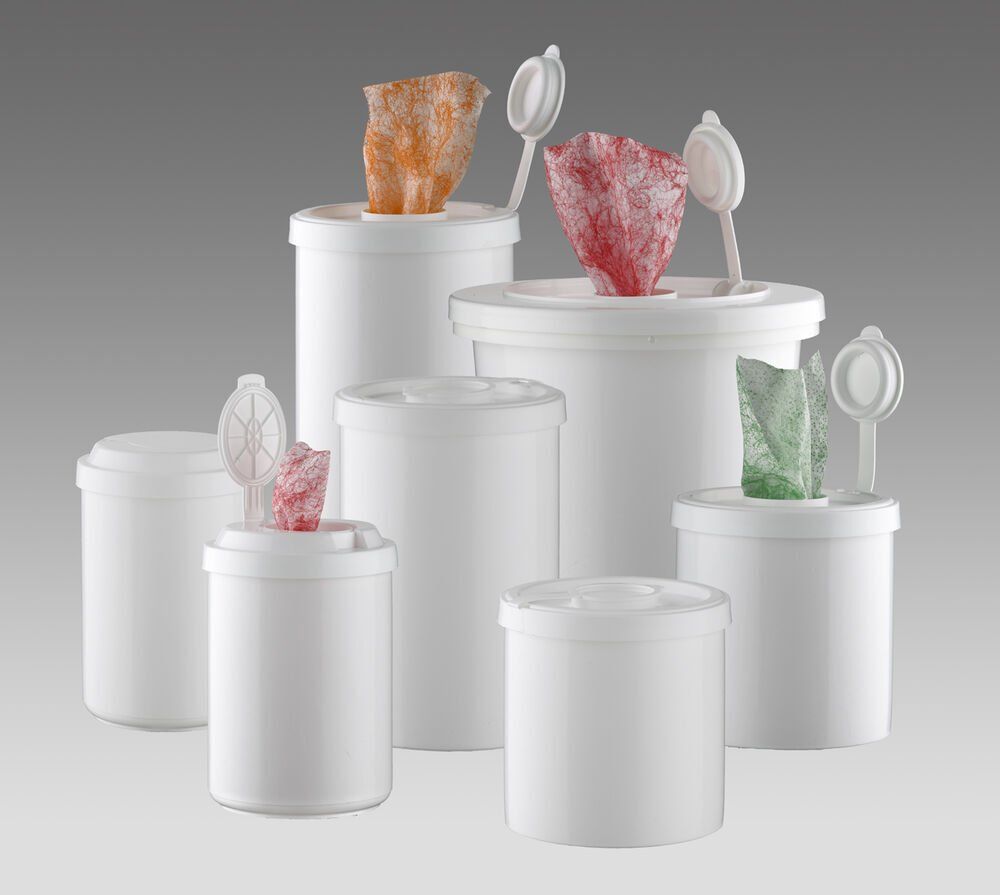 Towel Containers & Dispensing Closures