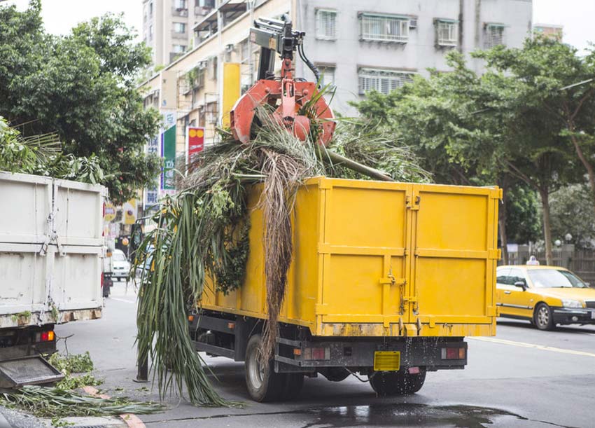 environmental waste truck