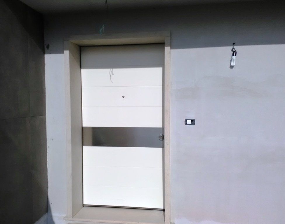 porta in pvc bianca