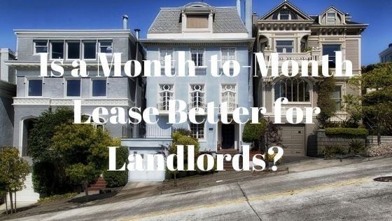 month to month lease