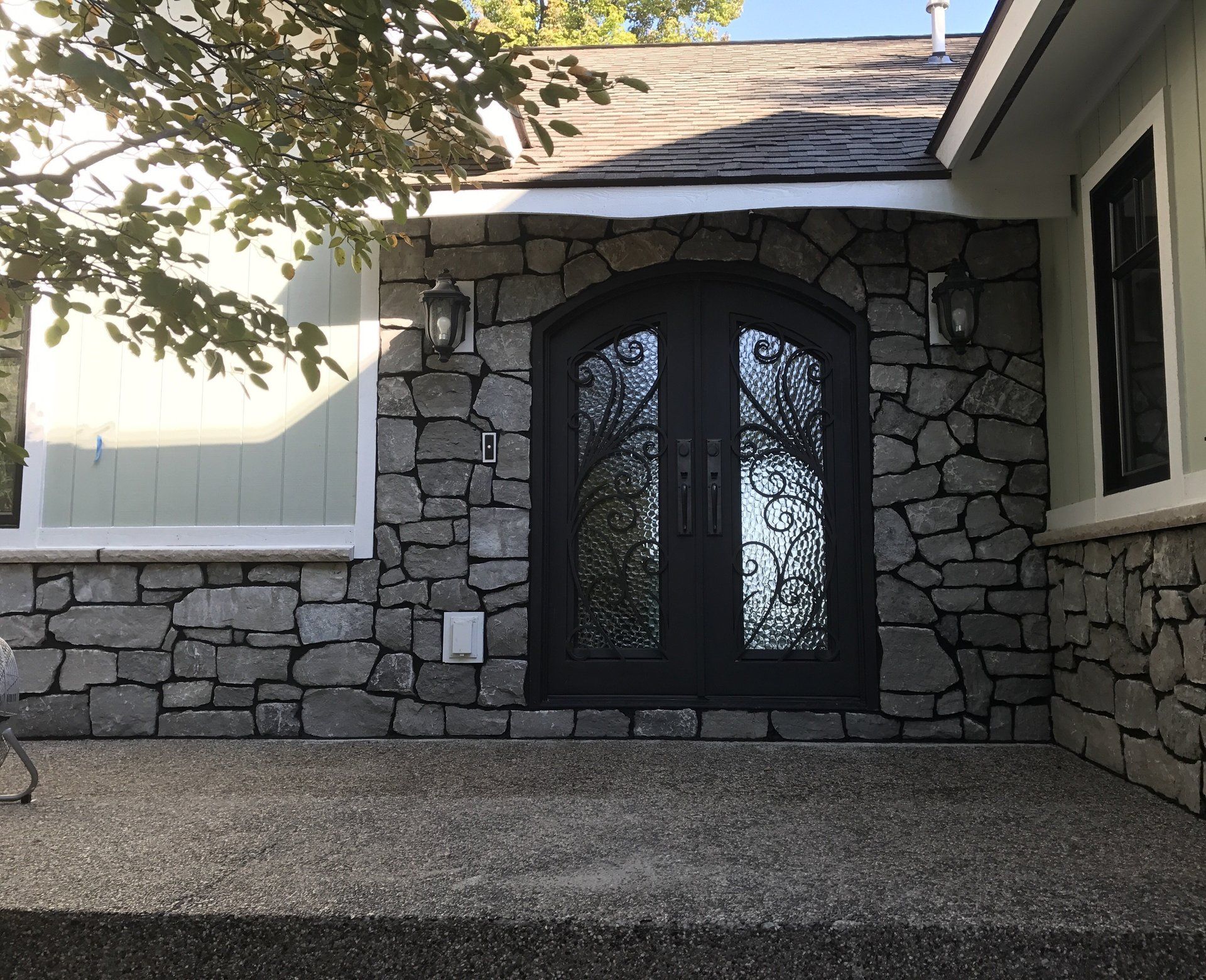 stamped concrete driveways in the Traverse City, MI area