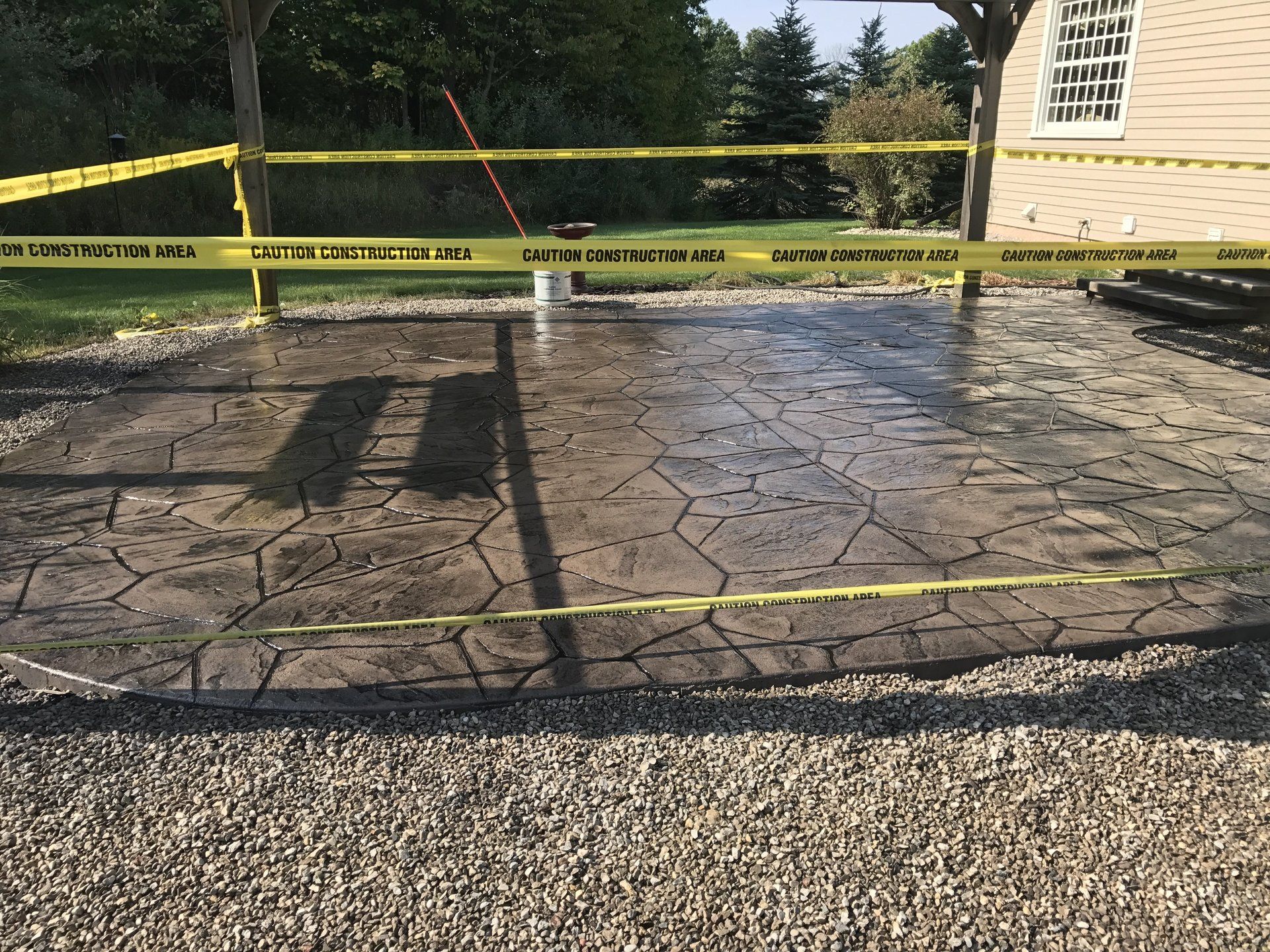 professional stamped concrete patios in Traverse City, MI