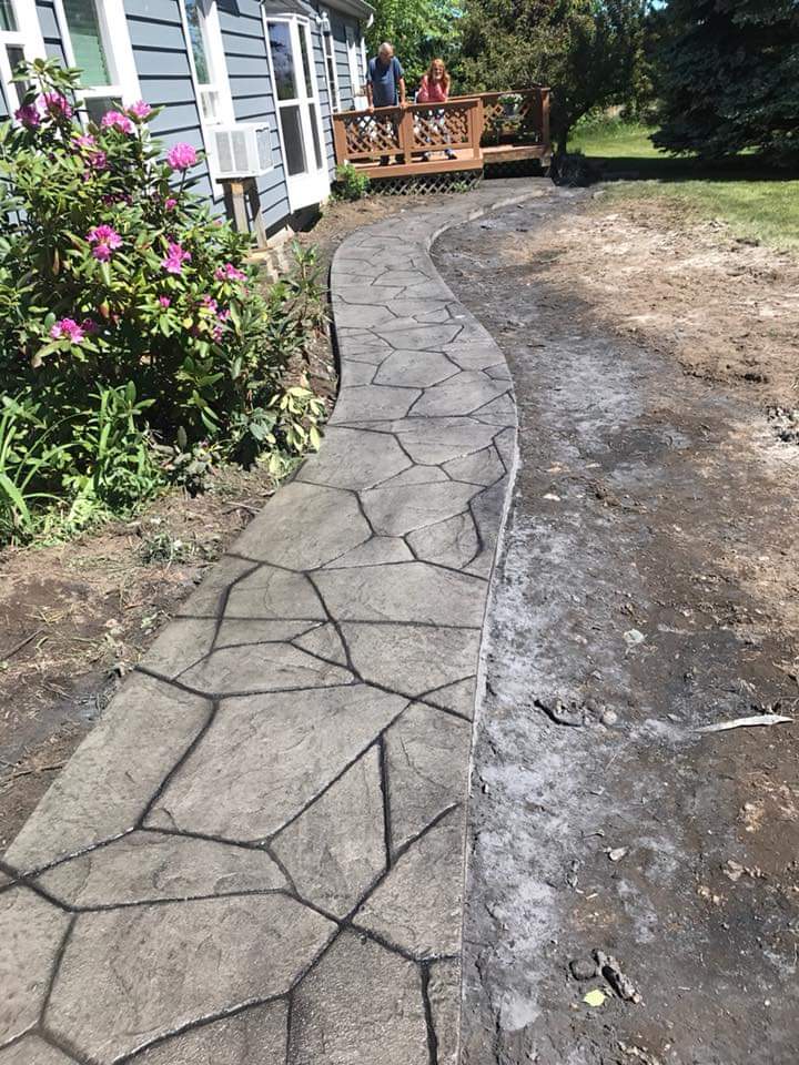 concrete driveway installation for Traverse City, MI