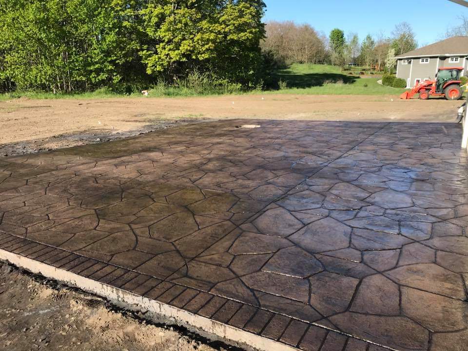 stamped concrete patios