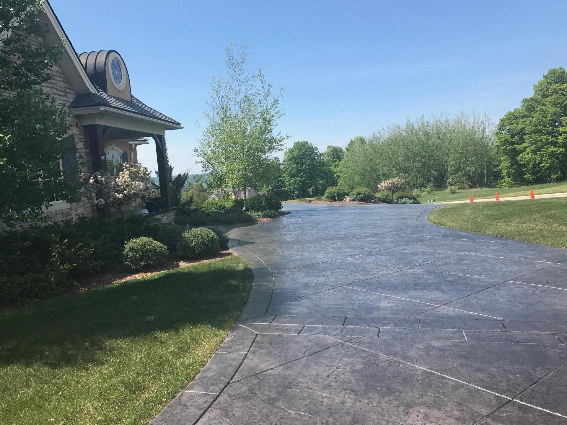 decorative driveways for Traverse City, MI